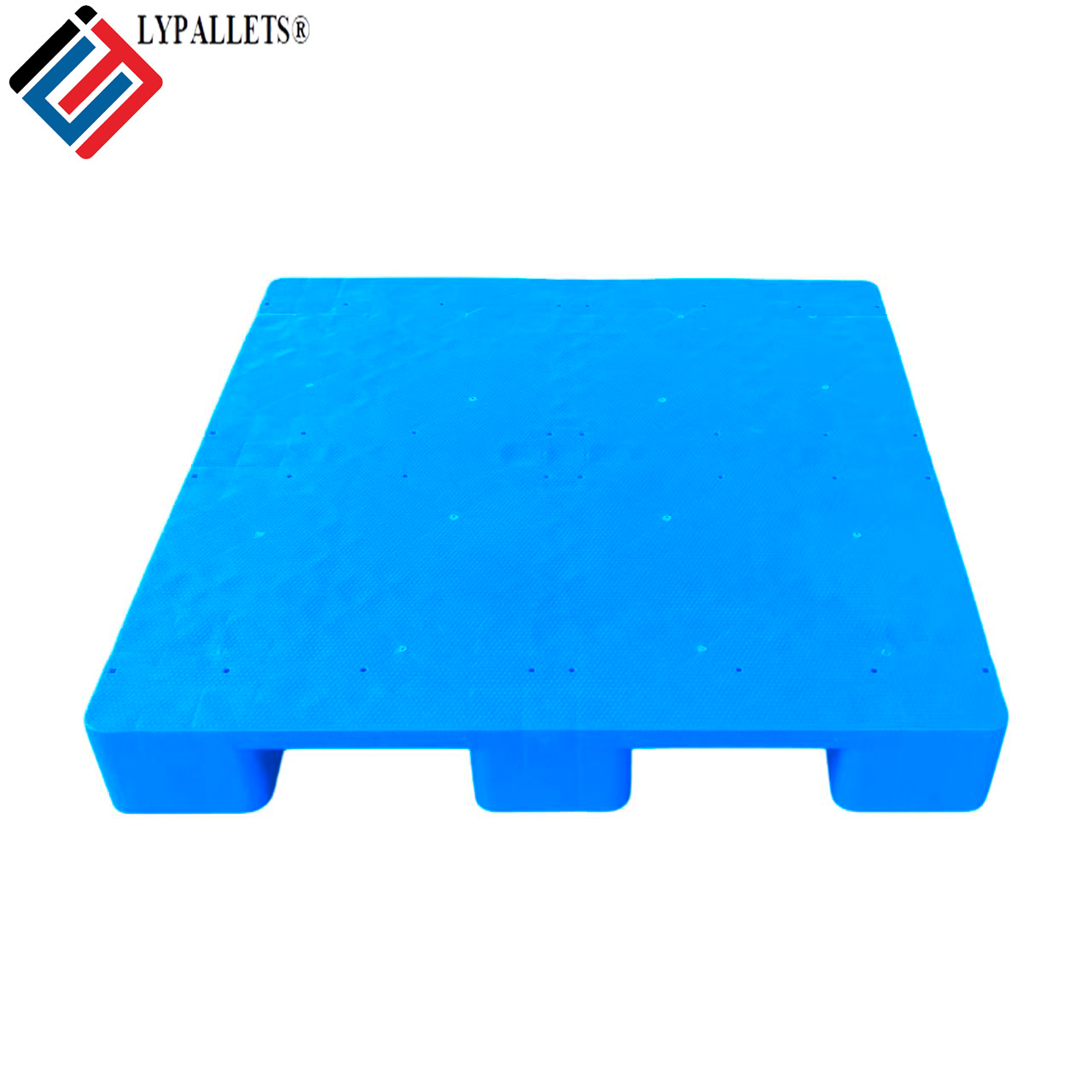 High Quality Low Price Wholesale Nine Feet Plastic Flat Pallet for Warehouse Industrial Logistic Low Price One Way Shipping