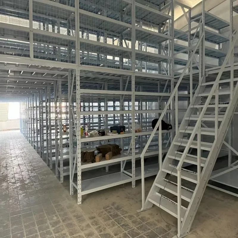 Durable Steel Mezzanine Floor With Powder Coating Finish Corrosion Protection For Pallet Racking And Storage Racks