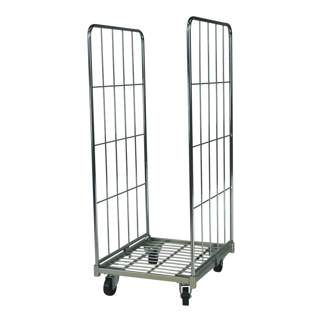 Medium Duty Moving Material Handling Transport Supermarket Logistics Rolling Cage Trolley Roll Container