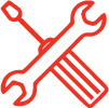 Installation and maintenance icon