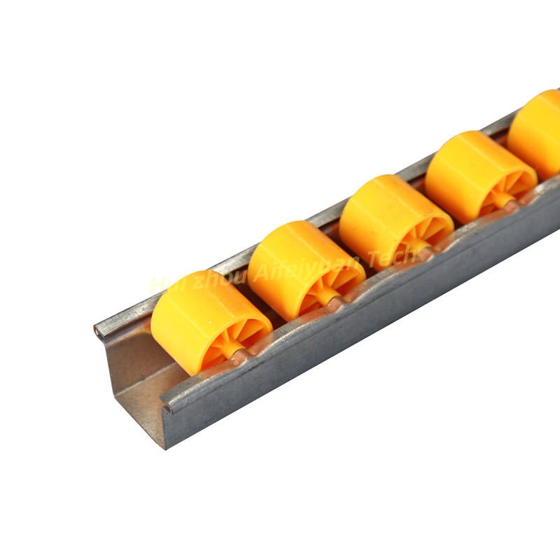 Langle Carton Flow Rack System Sliding Roller Shelf for Warehouse Storage Slide Warehouse Rack