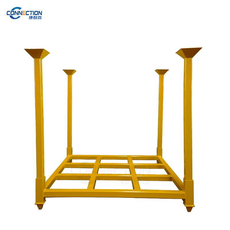 Customized Movable Powder Coated Stacking Post Pallet Stacking Pallet Rack & Shelve