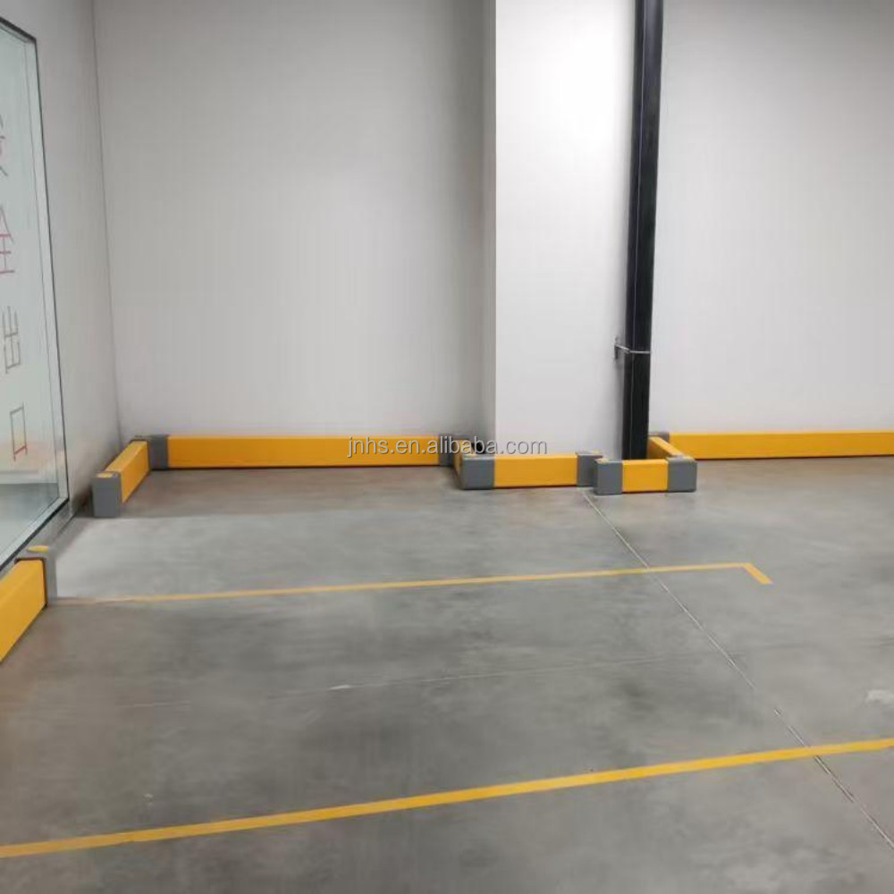 Flexible HDPE Column Protector Forklift Impact Safety Barrier for Warehouse