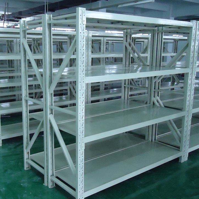 Custom Shelves 200kg 4-Tier Load Capacity Anti-Rust Boltless Steel Industrial Warehouse Storage Rack
