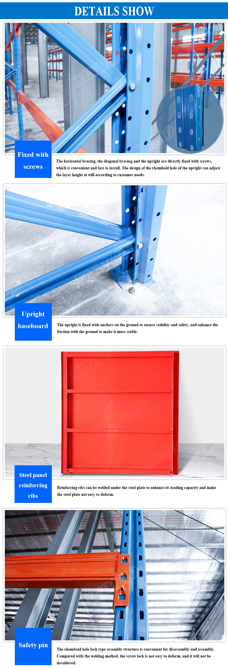 Heavy Duty Rack Parts