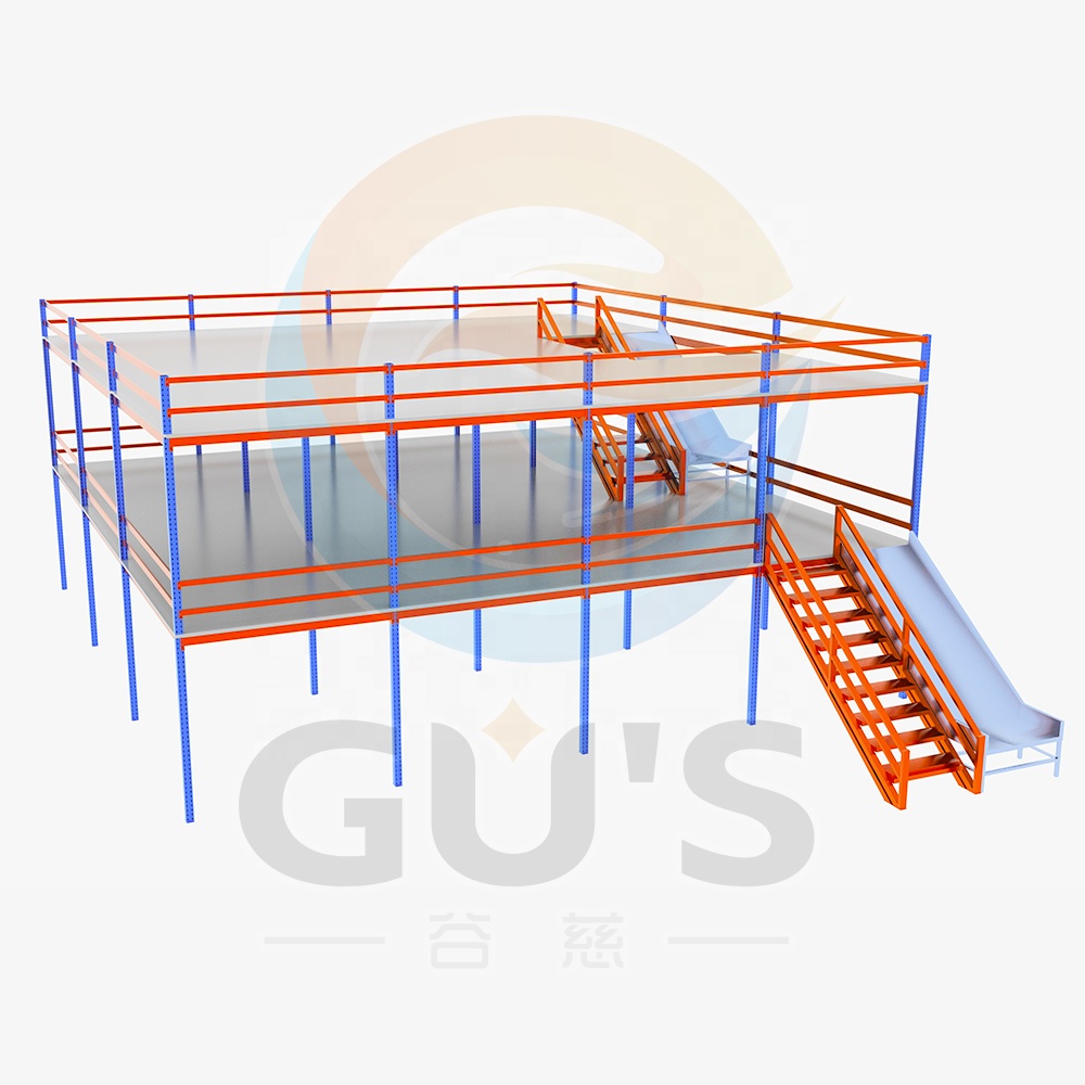 2024 Multi-Level Mezzanine Floor System Corrosion Protection Steel Frame Platform Multi-Layer Mezzanine Floor Frame System