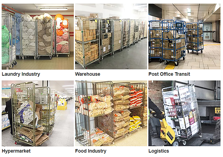 Roll Container Warehouse Application