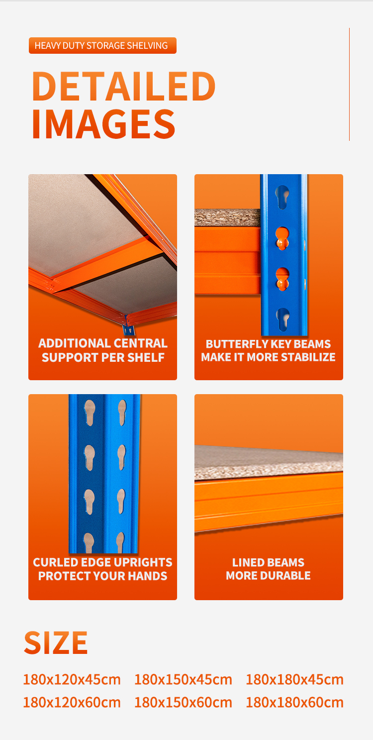 Shelving Specification Diagram