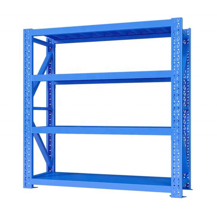 Free Sample Factory Price Custom Adjustable Easy Assemble Boltless Steel Warehouse Racking Shelf Units For Retail Shop Storage
