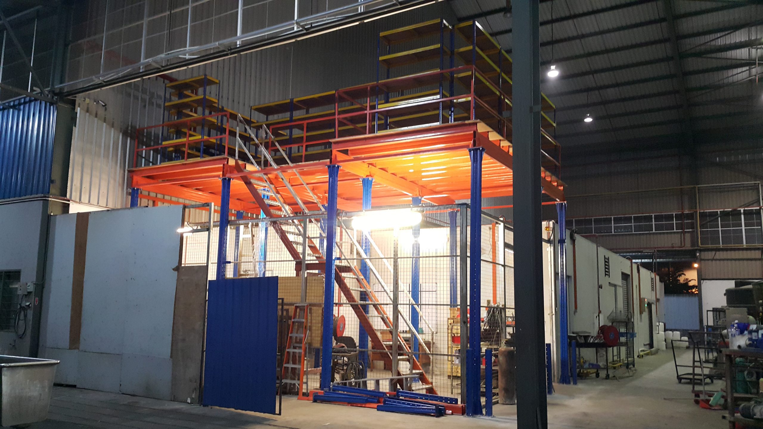8000 Series Heavy Duty Mezzanine Platform installation overview