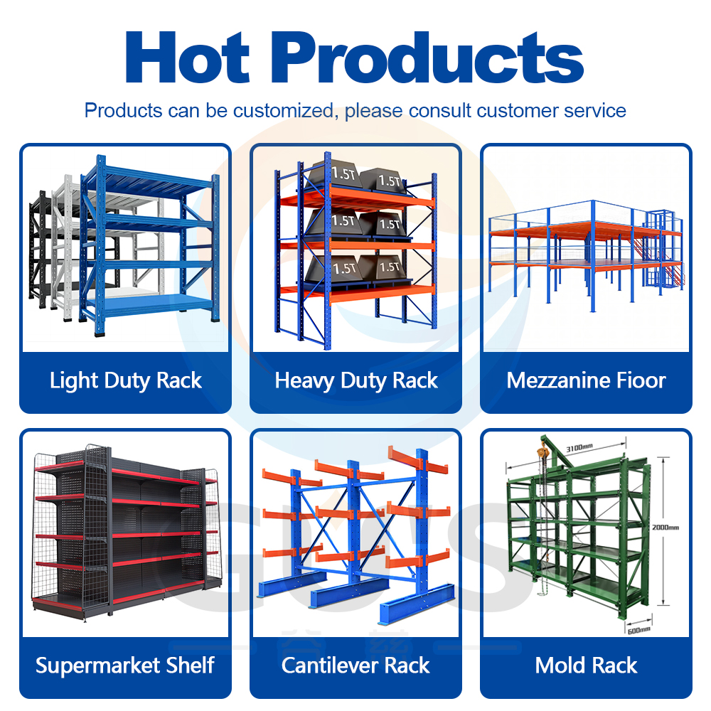 500KG Black Heavy Duty Steel Storage Rack Metal Warehouse Butterfly Boltless Steel Storage Rack Shelf For Industrial Storage