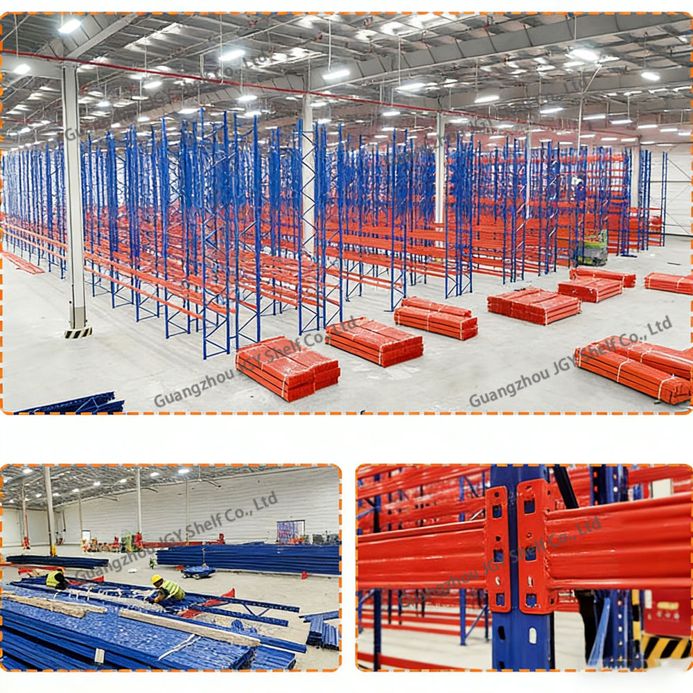 Industrial Storage Rack Heavy Duty Beam Pallet Heavy Duty Cross Beam Rack for Automotive Parts Warehouse Storage 2000kg 3000kg