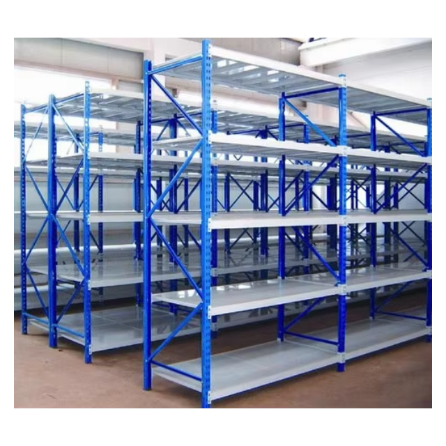 Supplier Wholesale Warehouse Rack Steel Corrosion Protection Warehouse Shelf Boltless Shelving