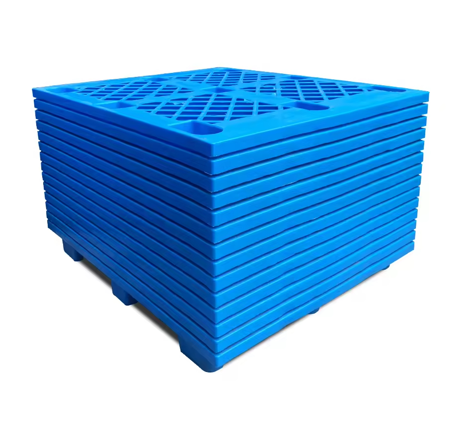 Nestable Nine Feet Hdpe Plastic Pallet Heavy Duty Pallets