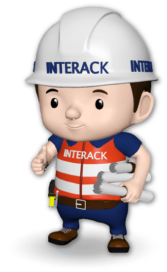 My Interack warehouse engineering mascot