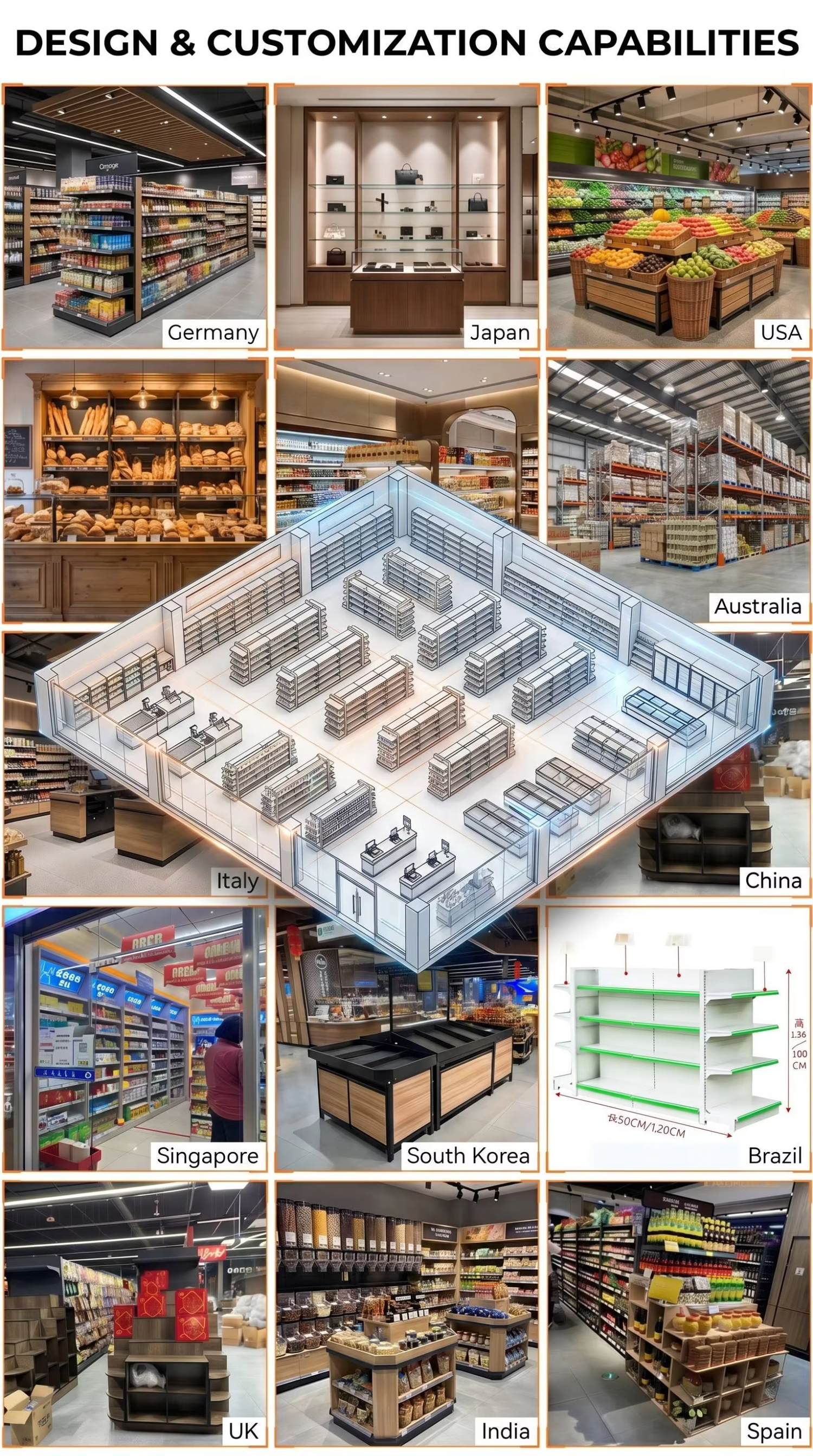 5 Tier Storage Rack Adjustable Metal Shelving Unit Boltless Heavy Duty Shelf Triangle Plate Reinforcement for Warehouse Home