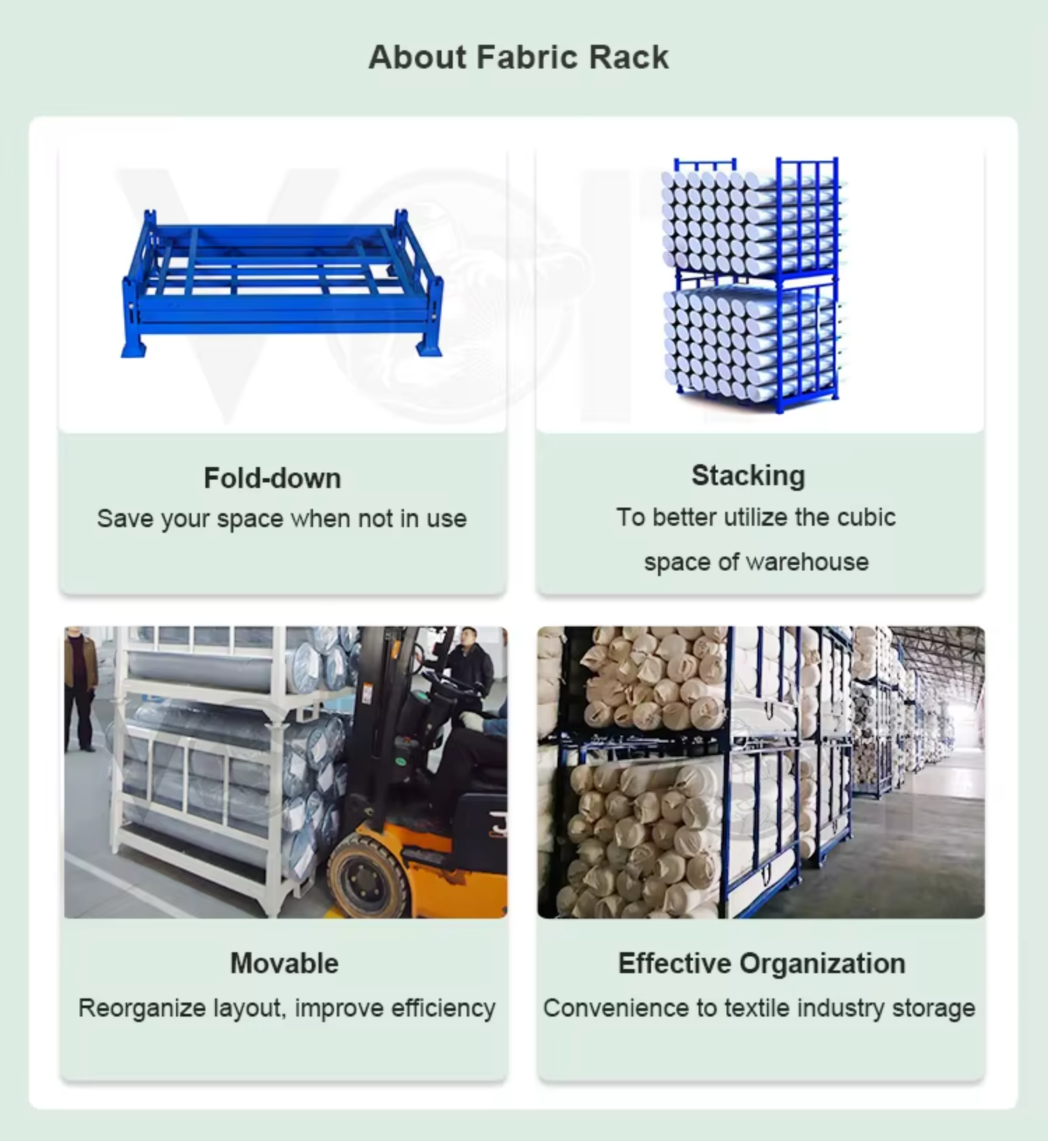 Stackable Welded Steel Metal Space Saving Storage Logistics Custom Industrial Collapsible Pallet