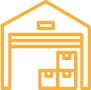 3PL logistics dynamic storage icon