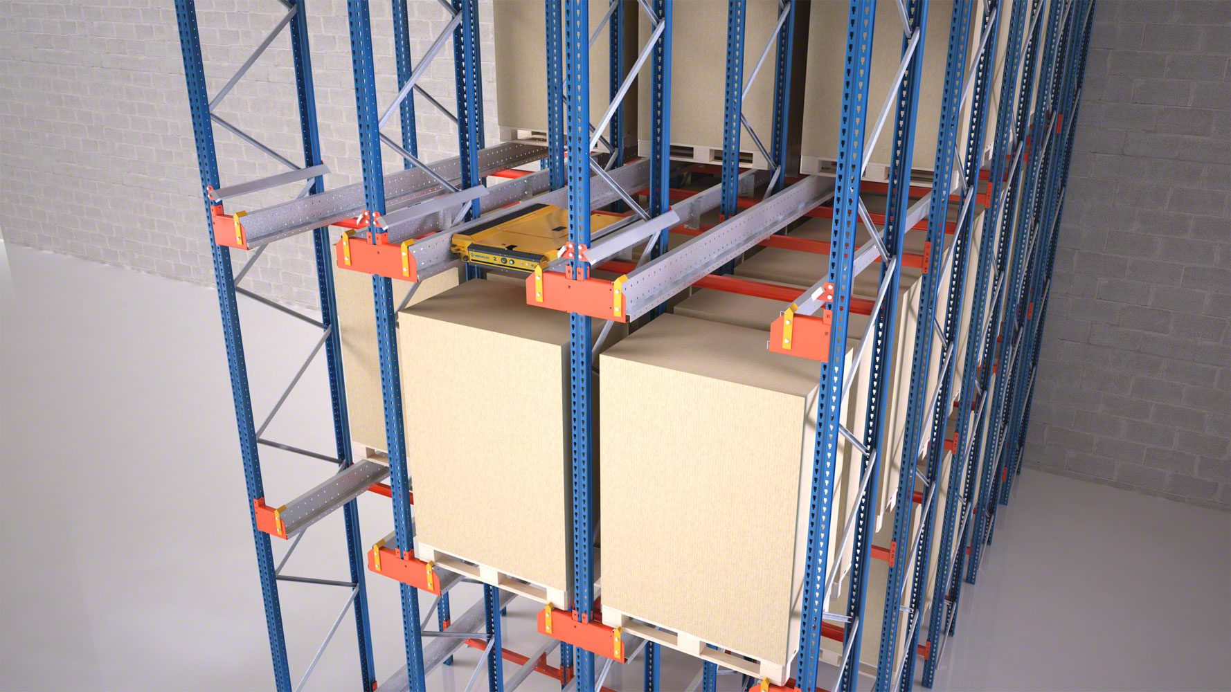 Pallet shuttle platform operation